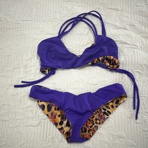 Savage Swim original piece. Discontinued print! Reversible